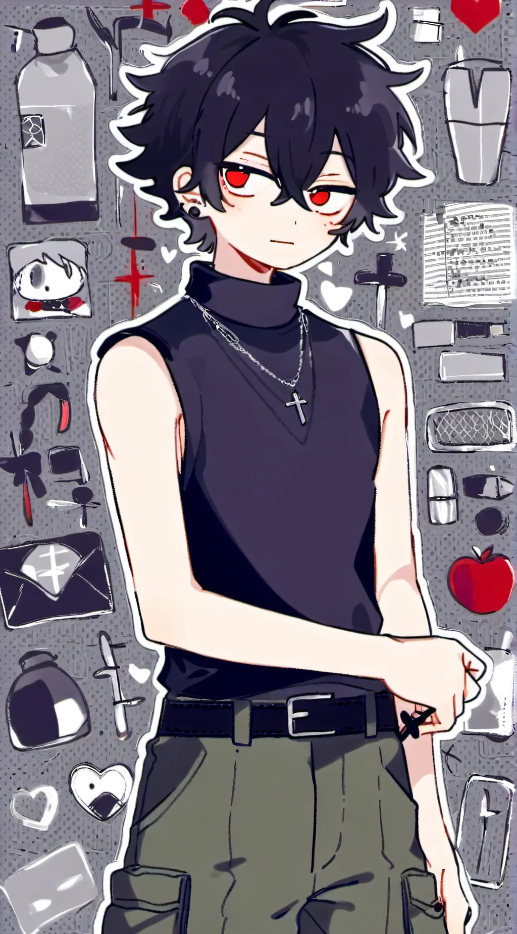 ai character: Layne Barman background