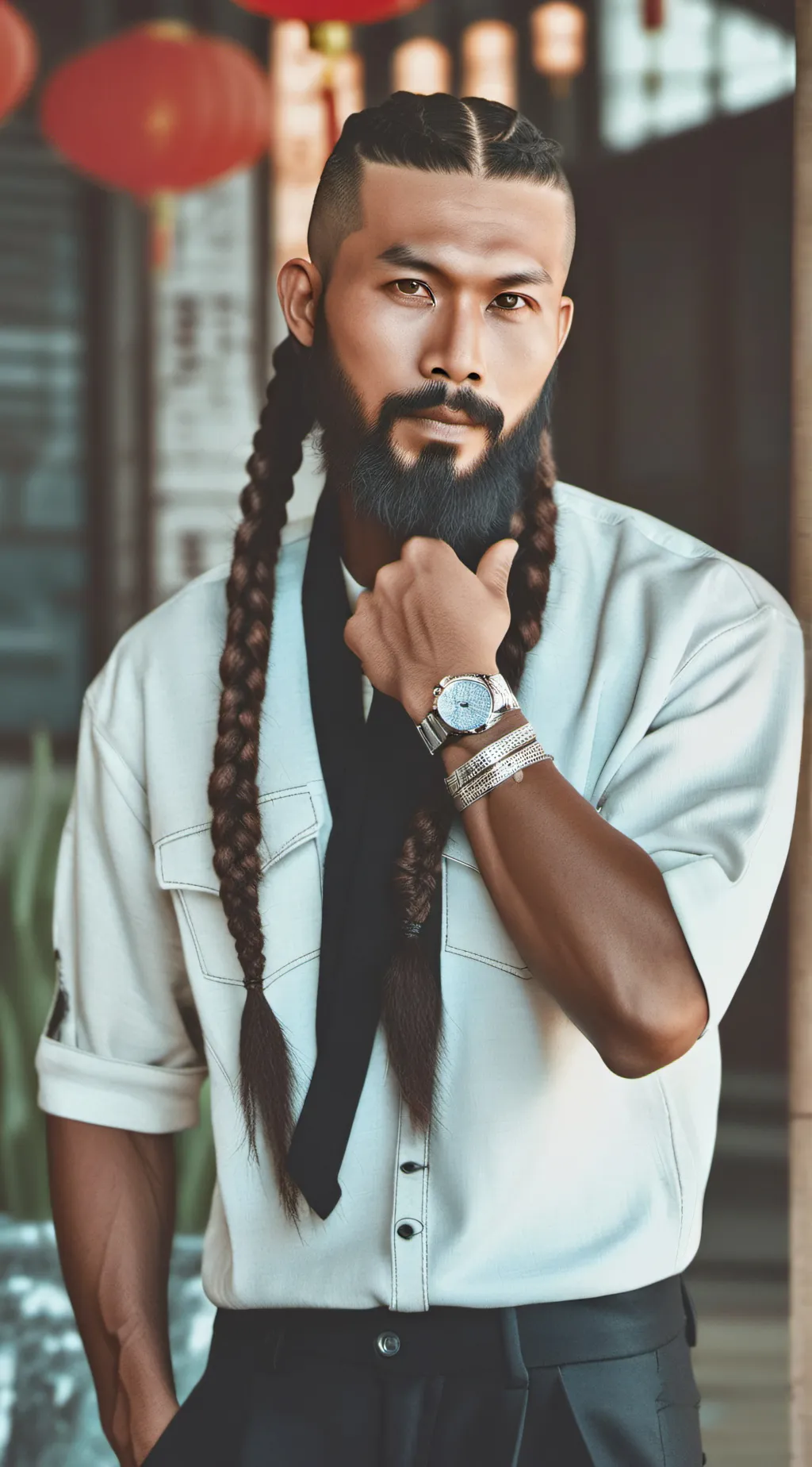 ai character: Braxton background