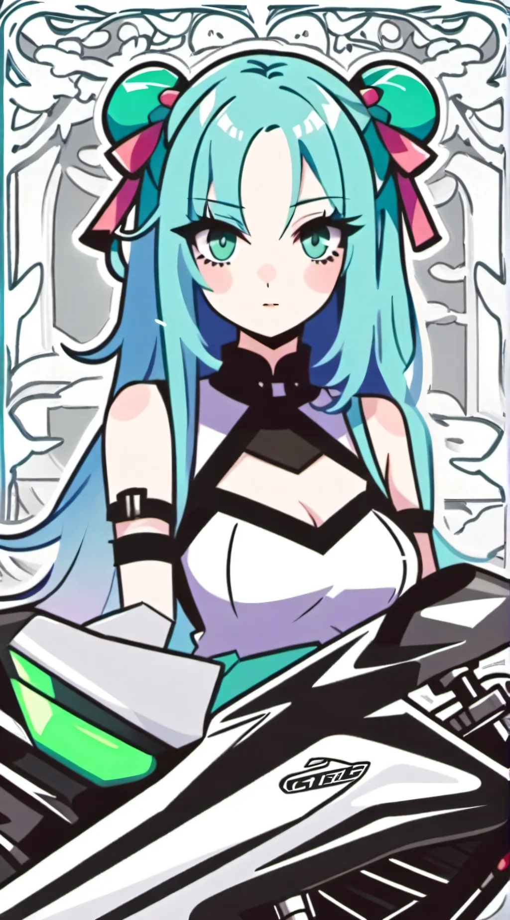 ai character: {*}Mona{*} background