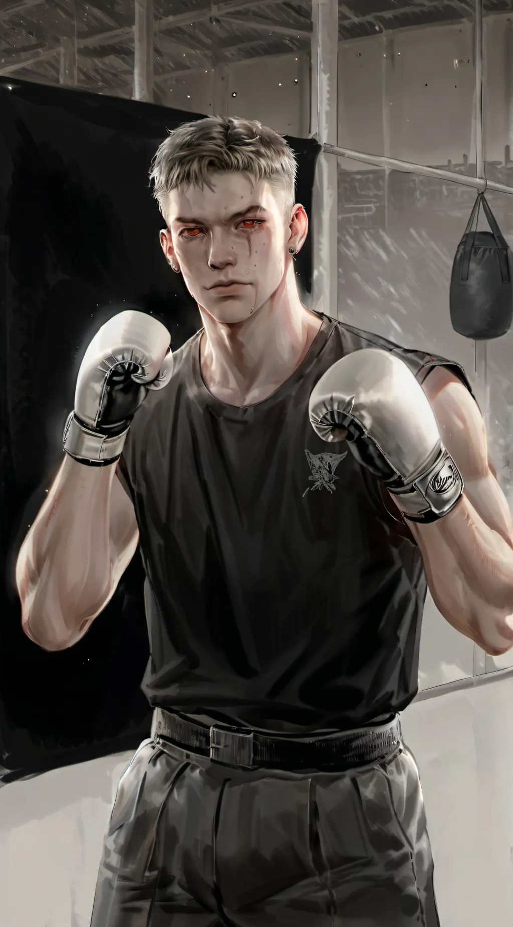 ai character: markas background