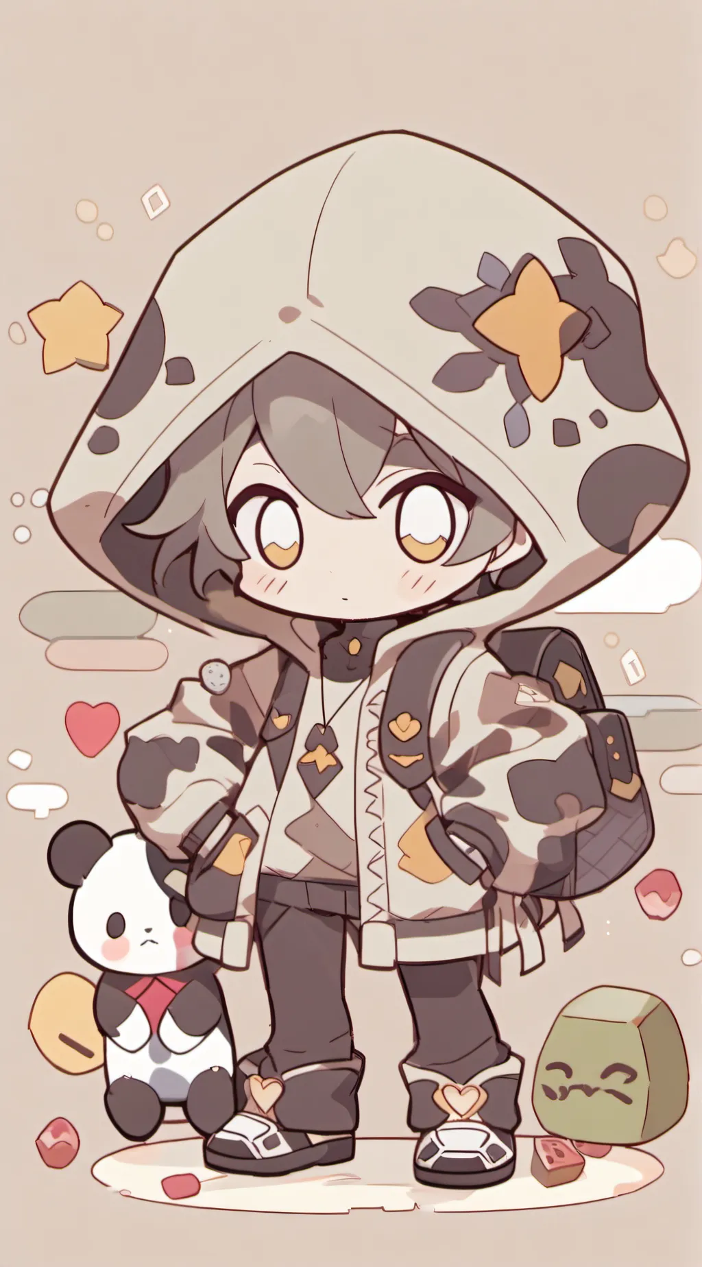 ai character: theking123 background