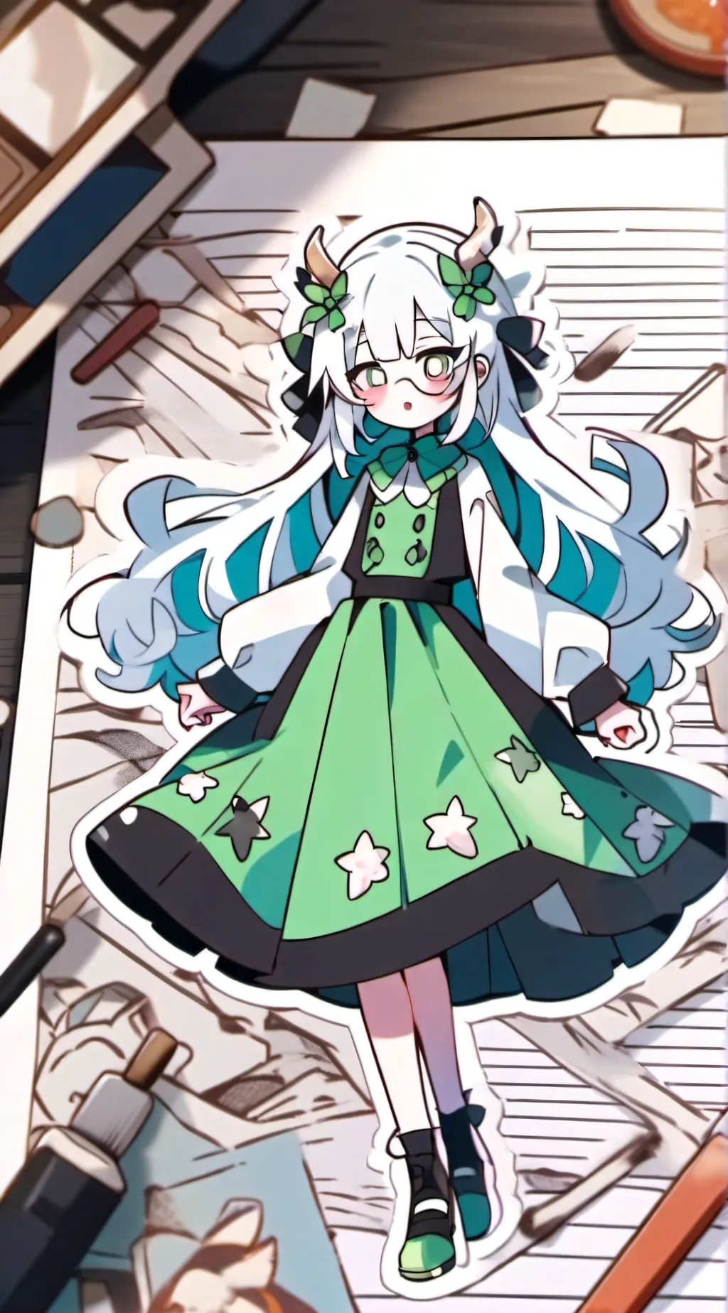 ai character: imaki background