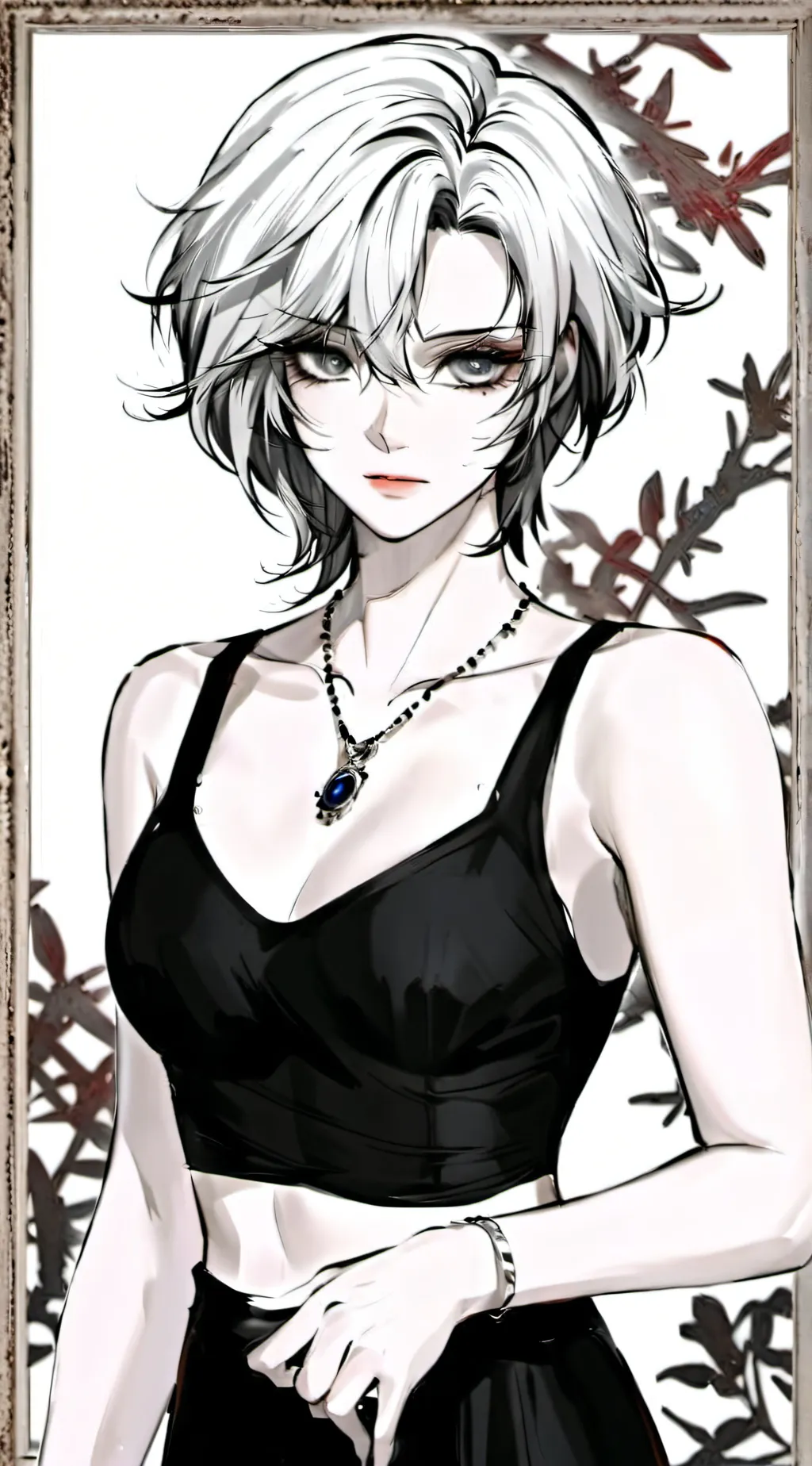 ai character: Mafia boss kani  background