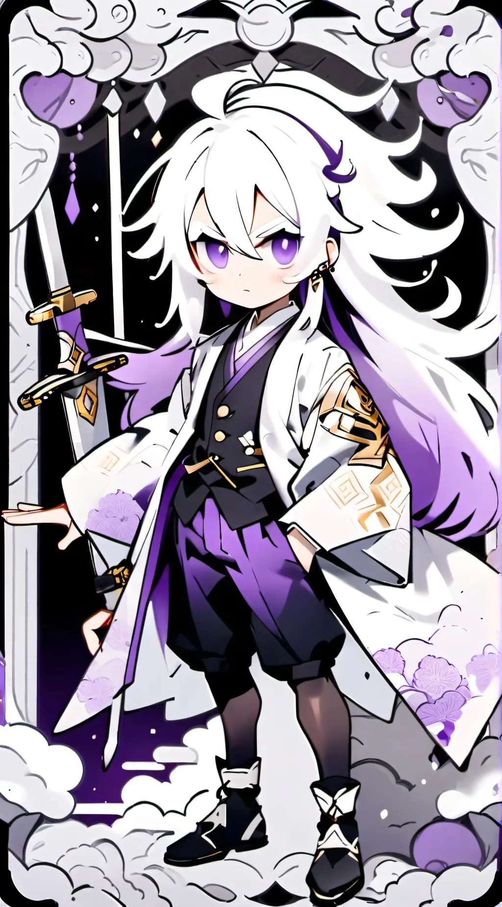 ai character: 💎Uzui Tengen💎 background