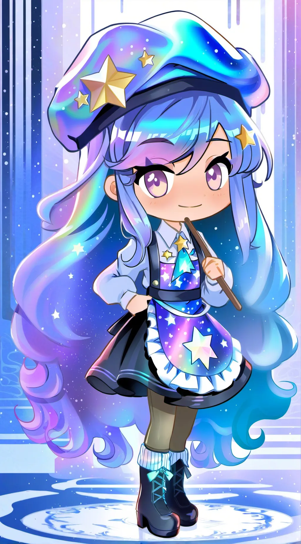 ai character: Pixie background