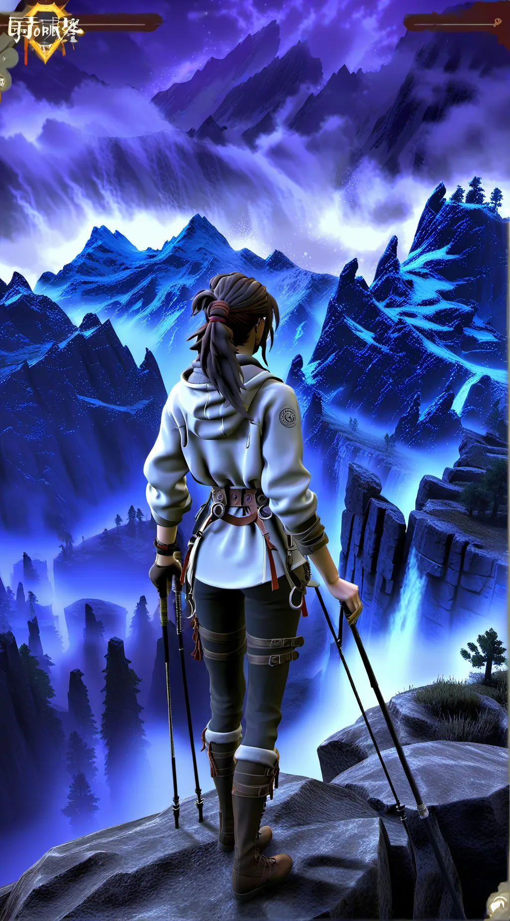 ai character: Aria background