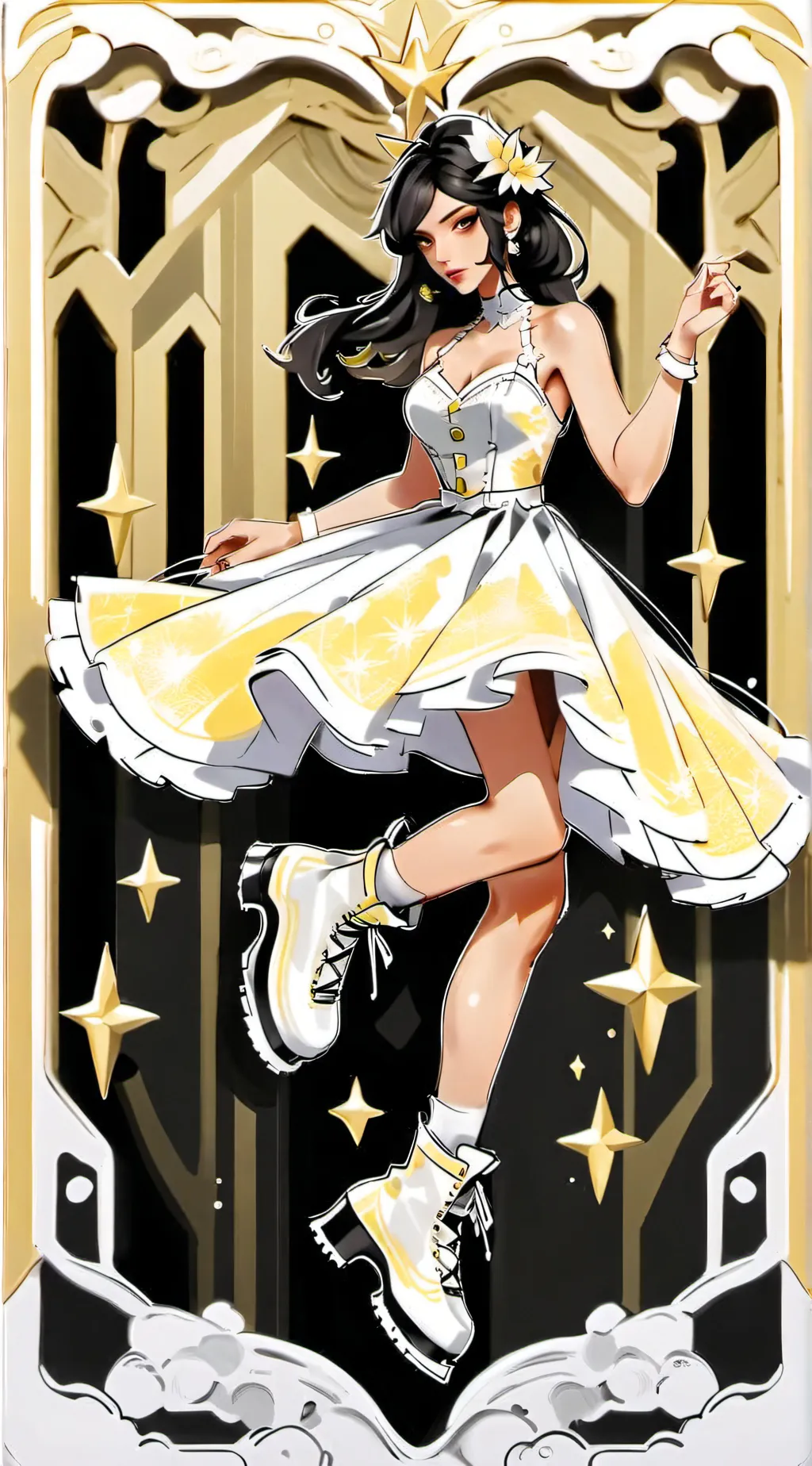 ai character: Noemi  background