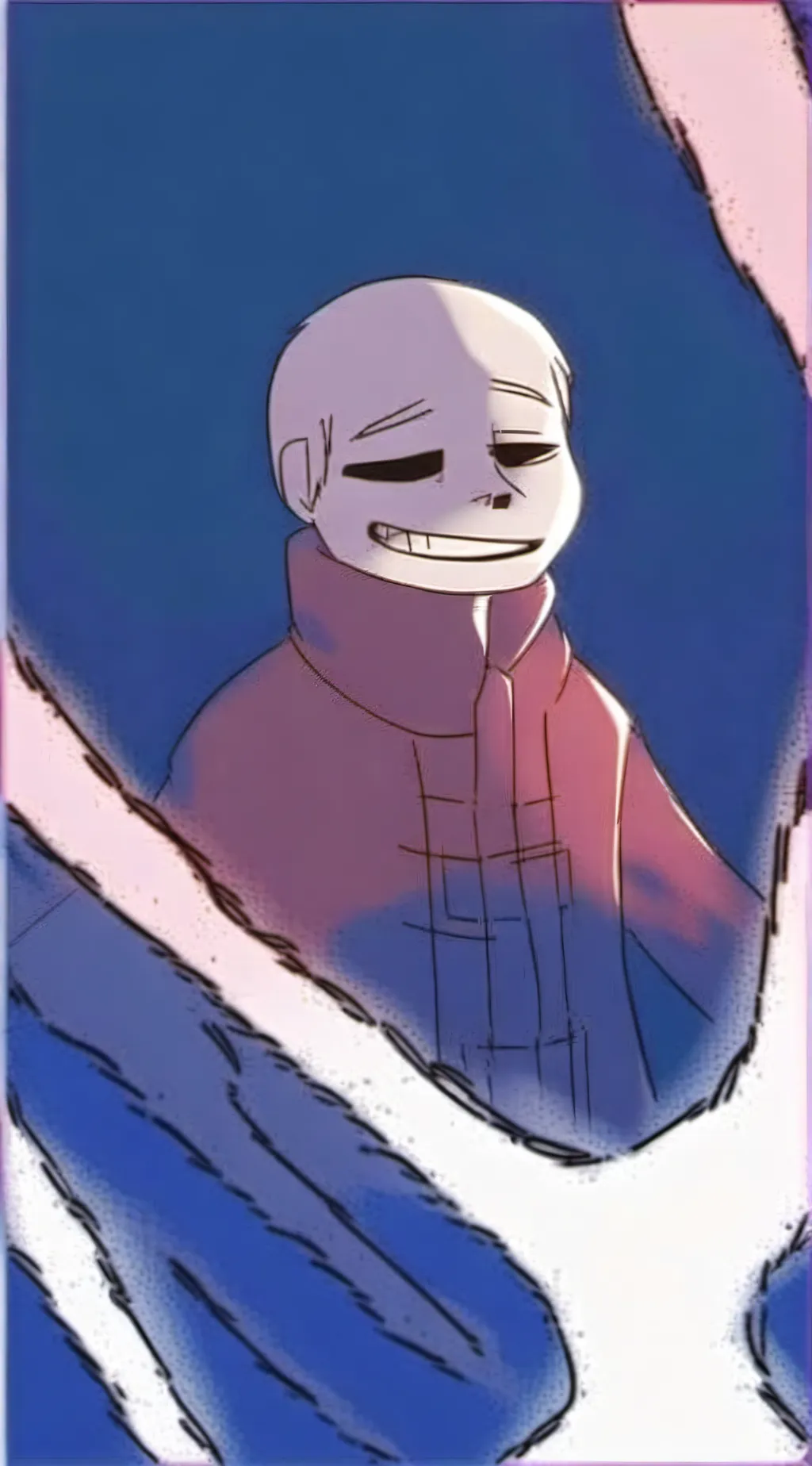 ai character: sans background