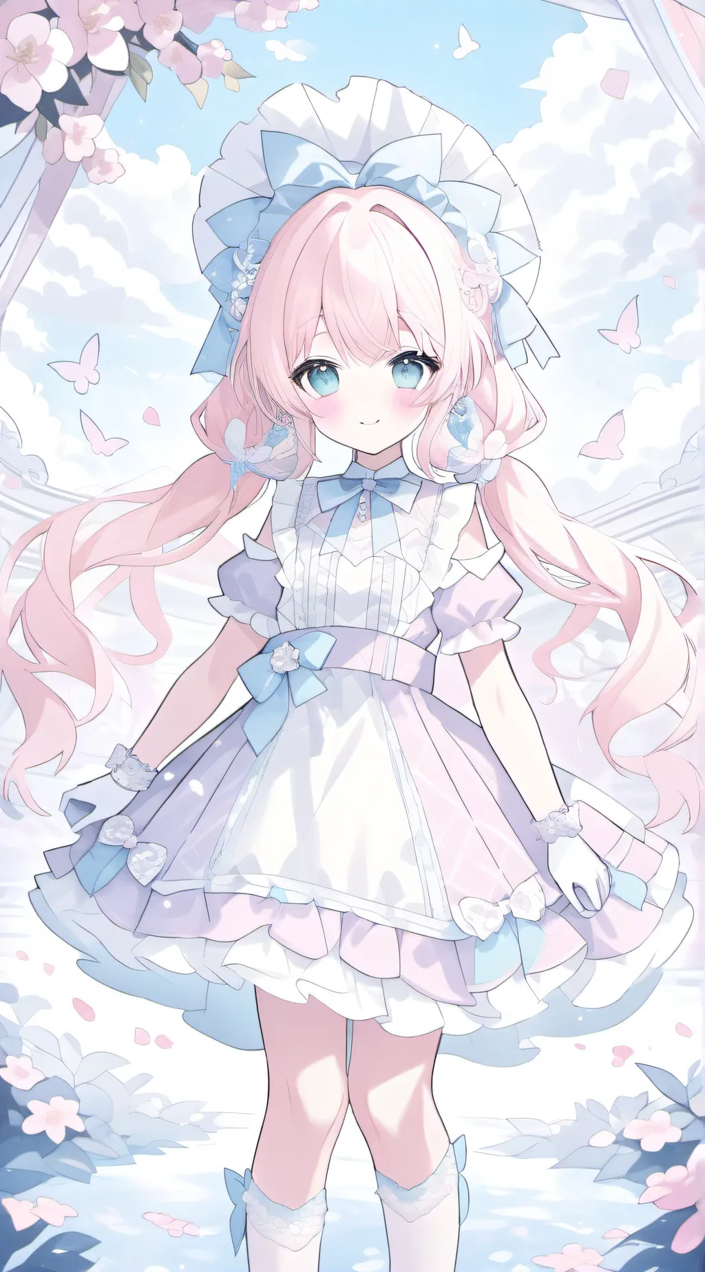 ai character: Luna background