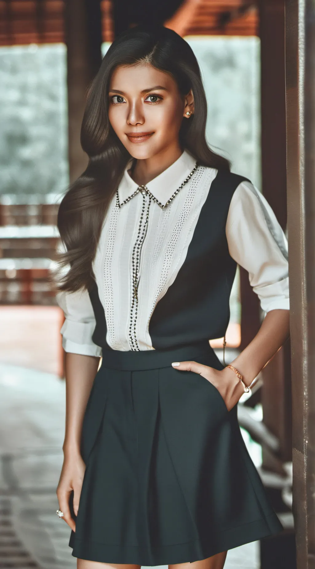 ai character: because i said yes background