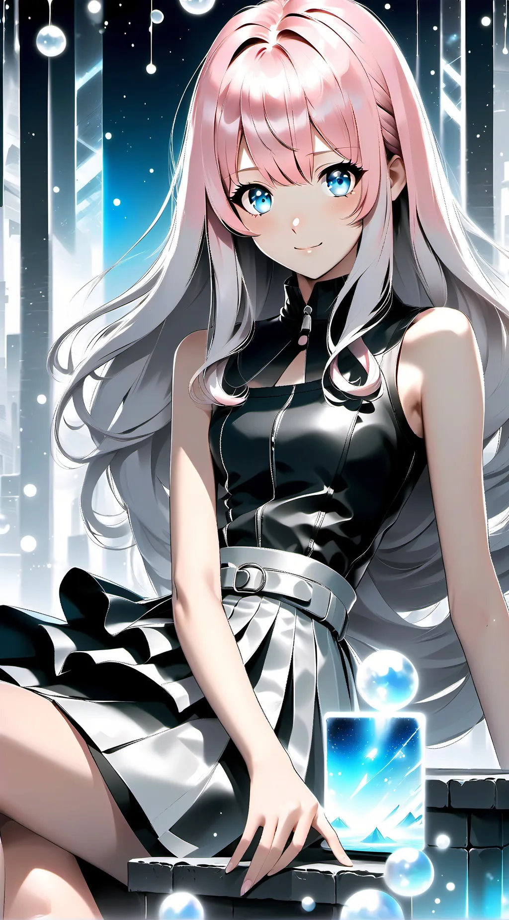 ai character: Stuck in a wall  background