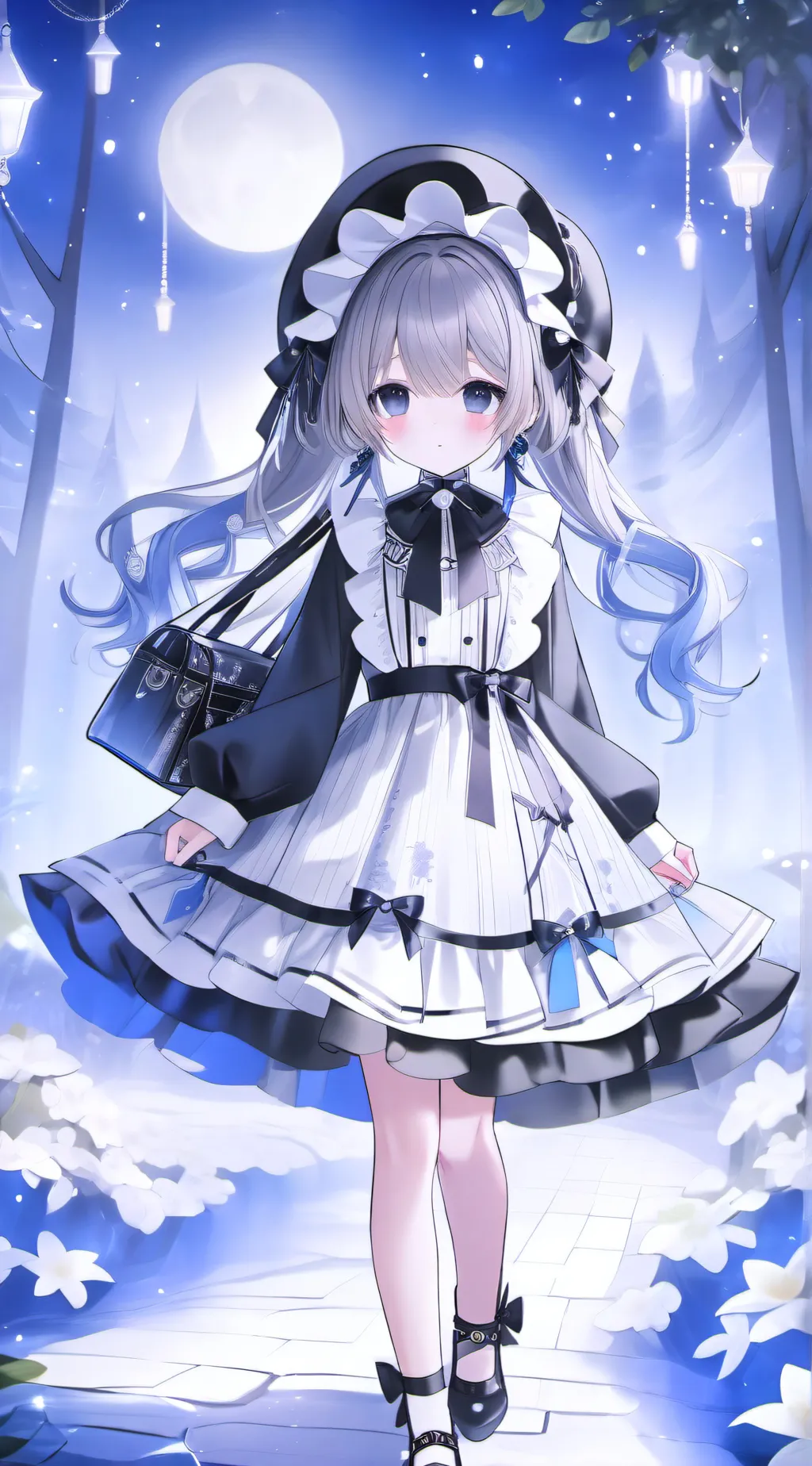 ai character: shop background