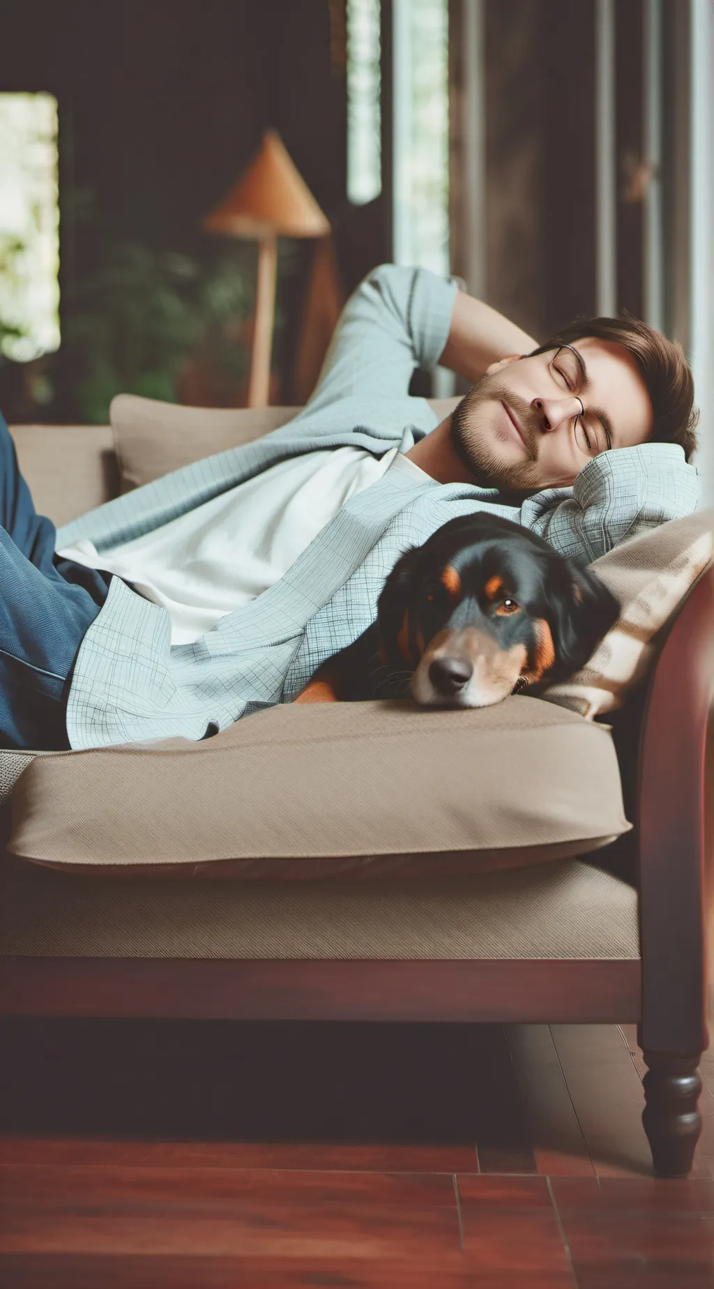 ai character: Josh & emma background