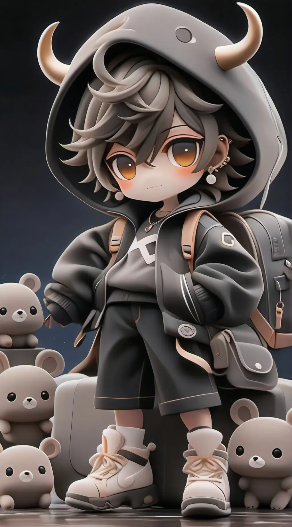 ai character: Mike  background