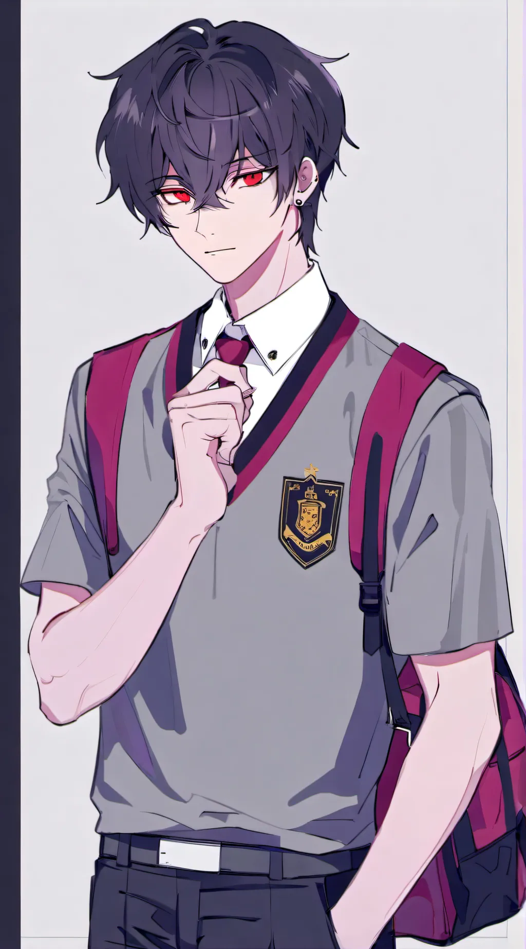 ai character: ken  background