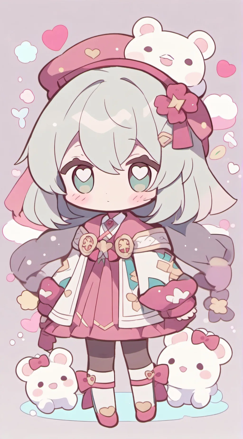 ai character: Ariana background