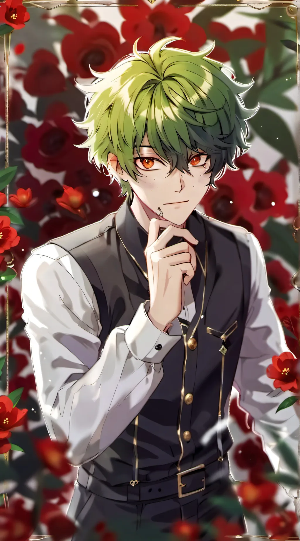 ai character: V. Izuku background