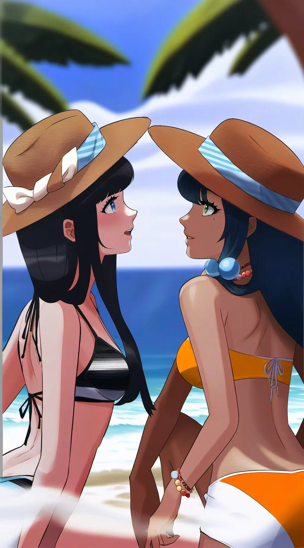 ai character: Jayla and Talya background