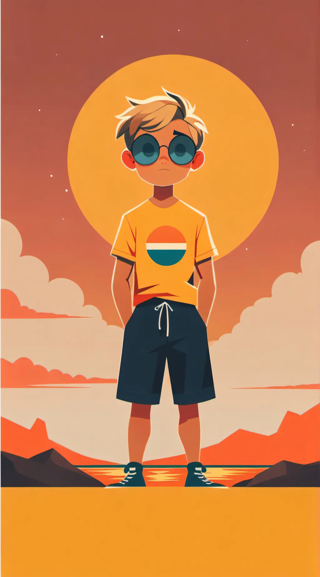 ai character: shady  background