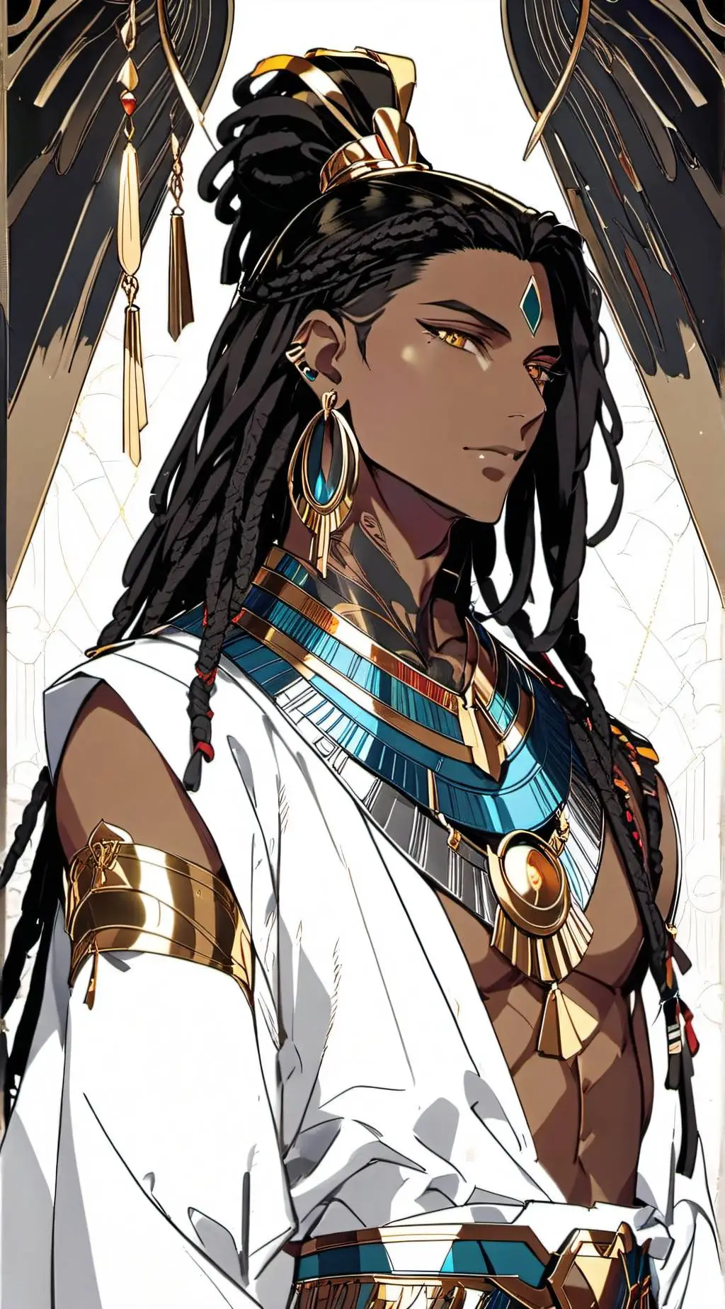 ai character: Ra background