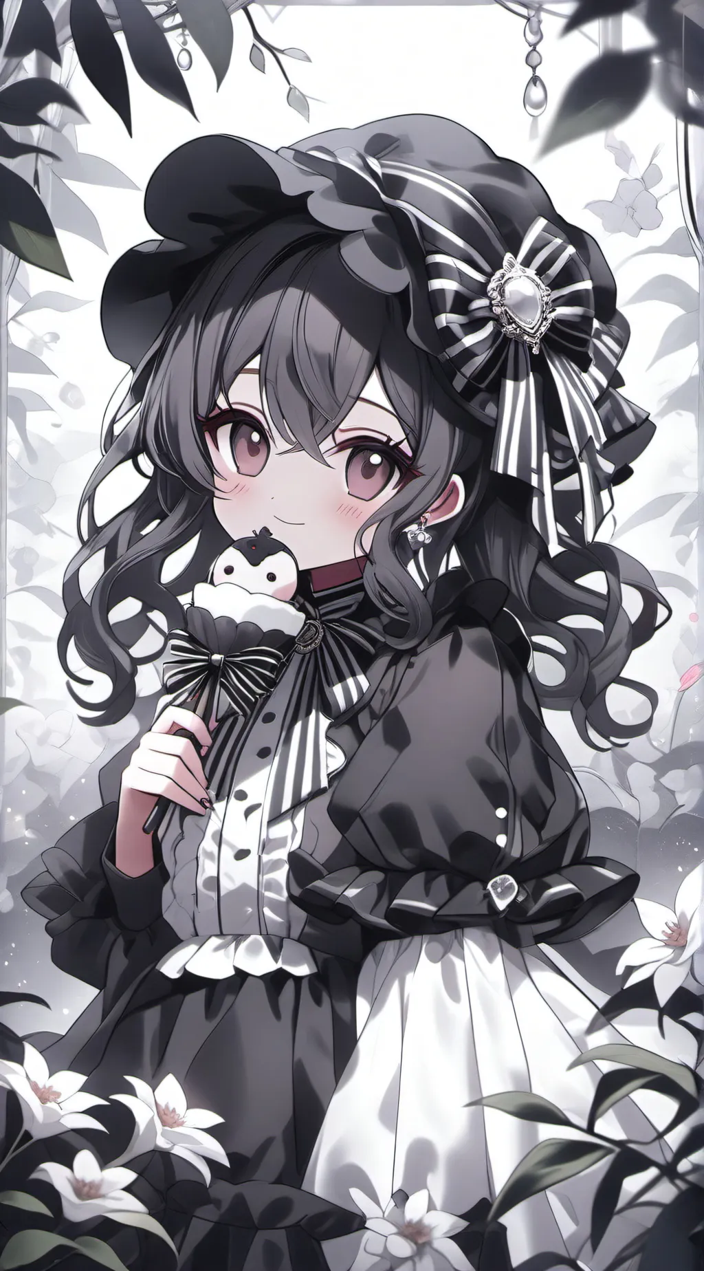 ai character: lily 🌷  background