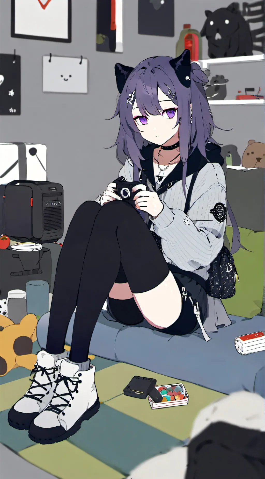 ai character: Lilly background