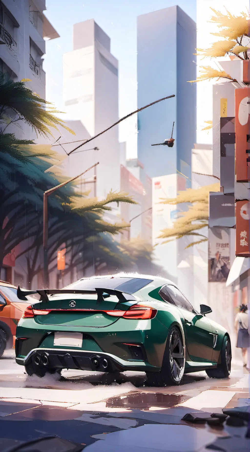 ai character: slytherin roadtrip background