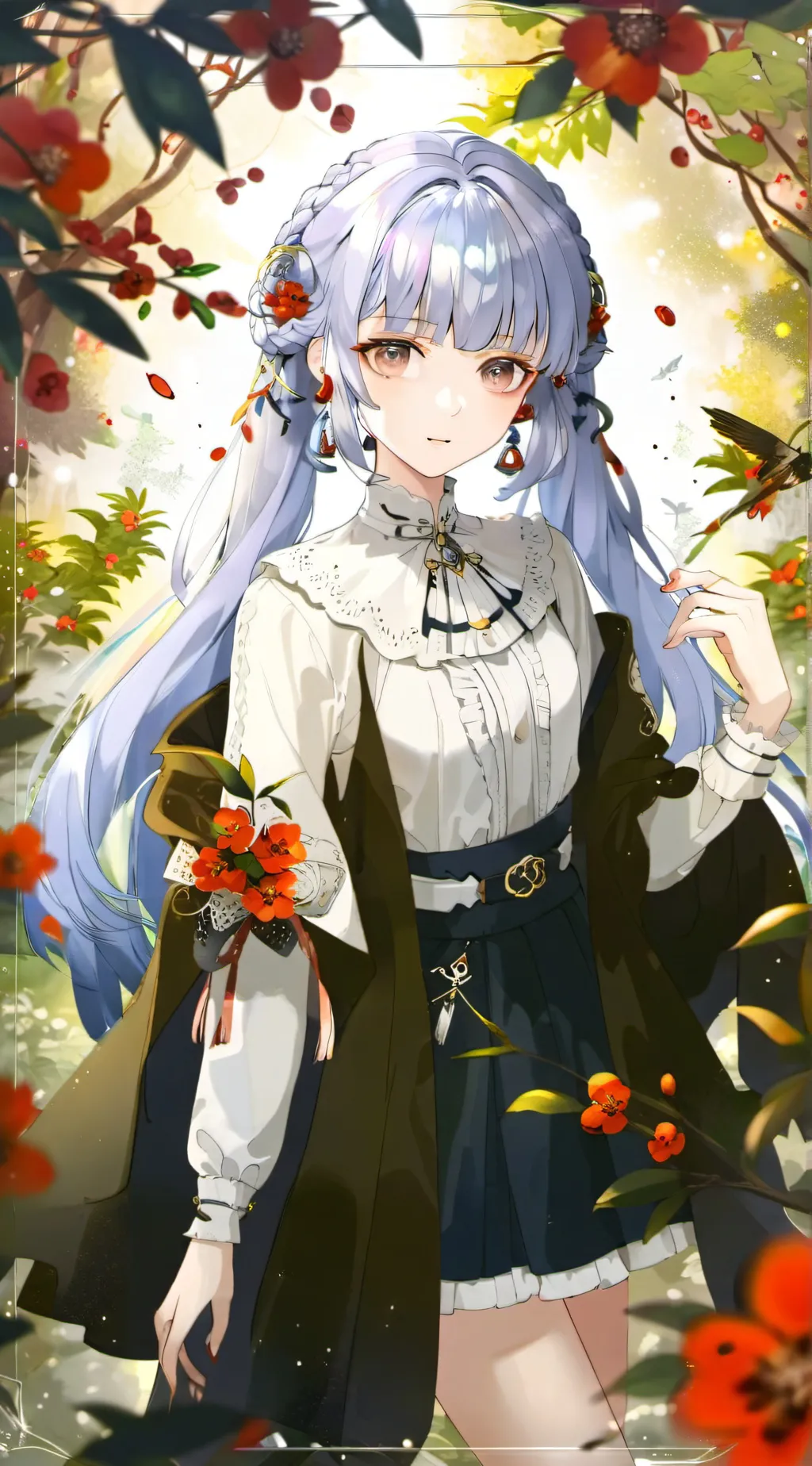 ai character: Aria background