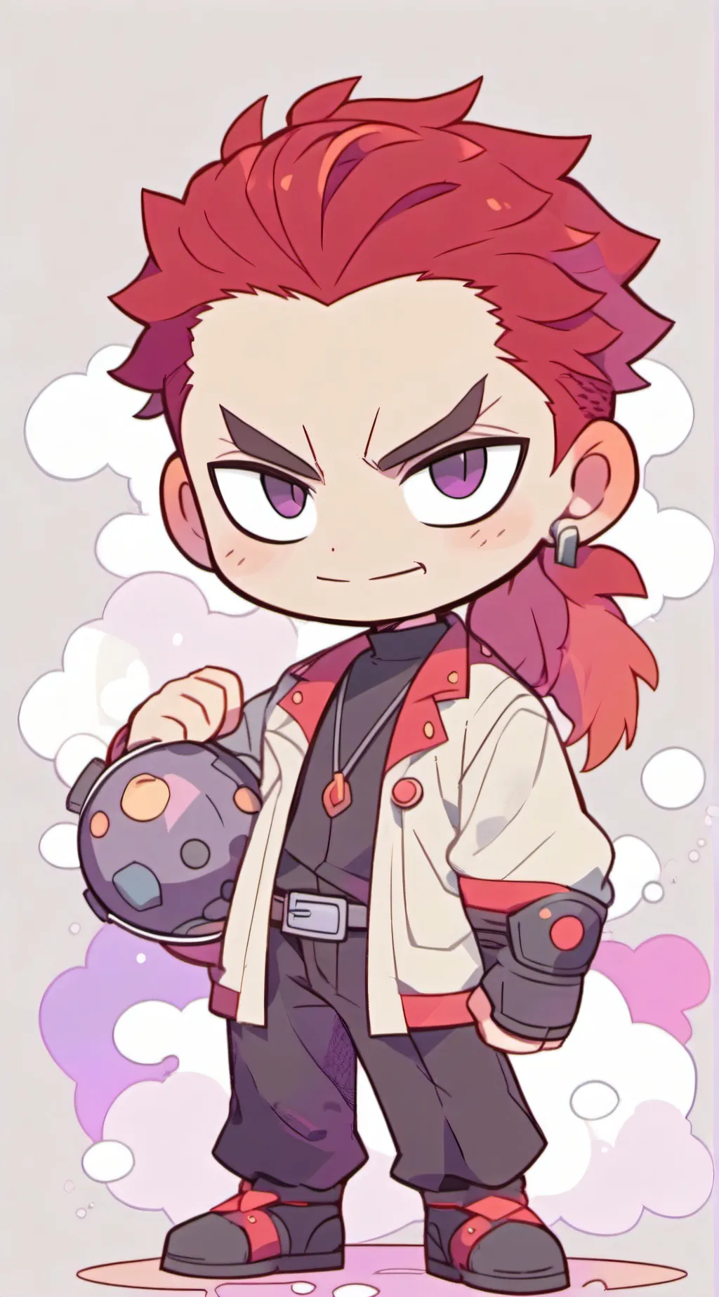 ai character: lmk x mha background