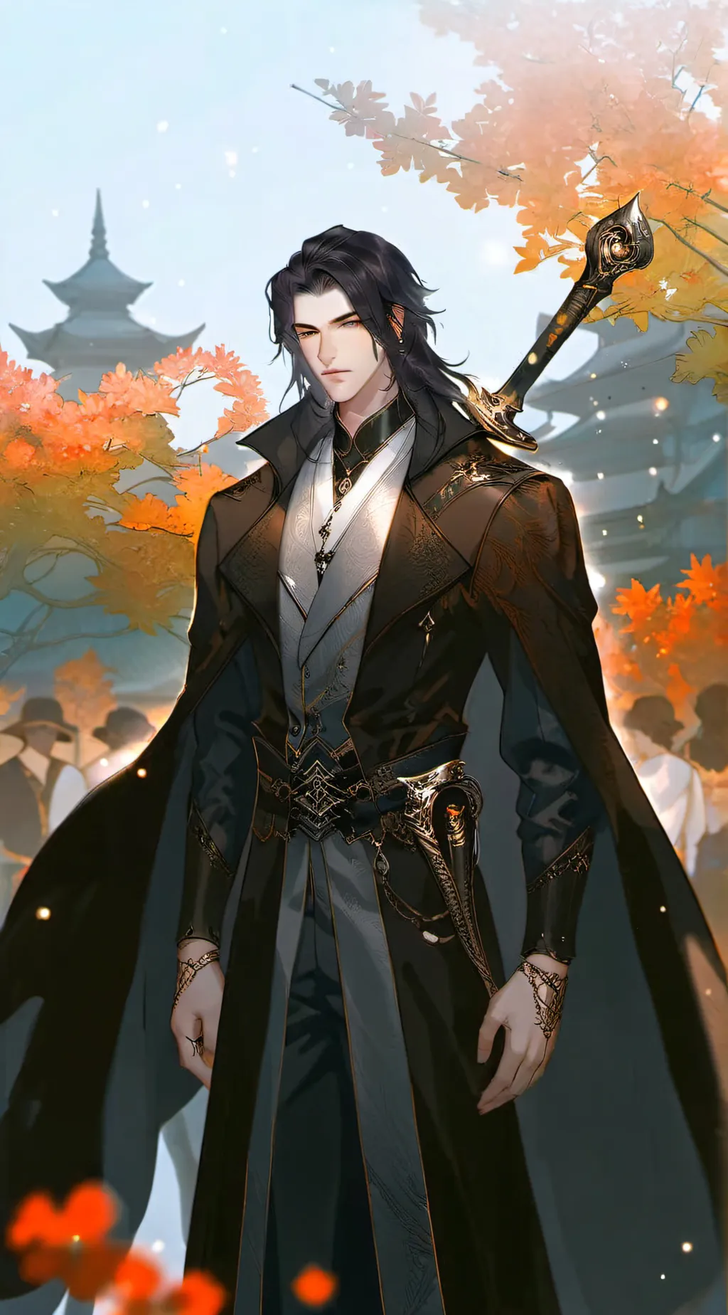 ai character: Anuel👑 background