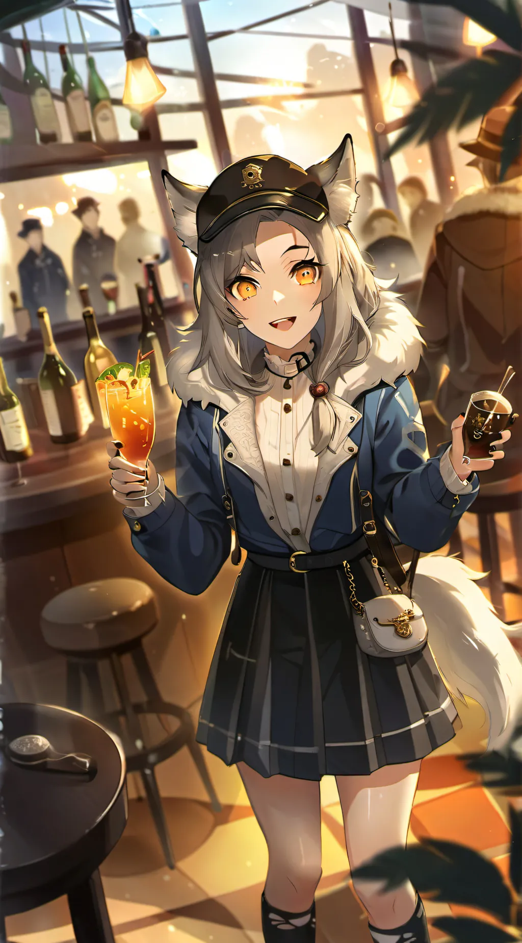 ai character: Ella background