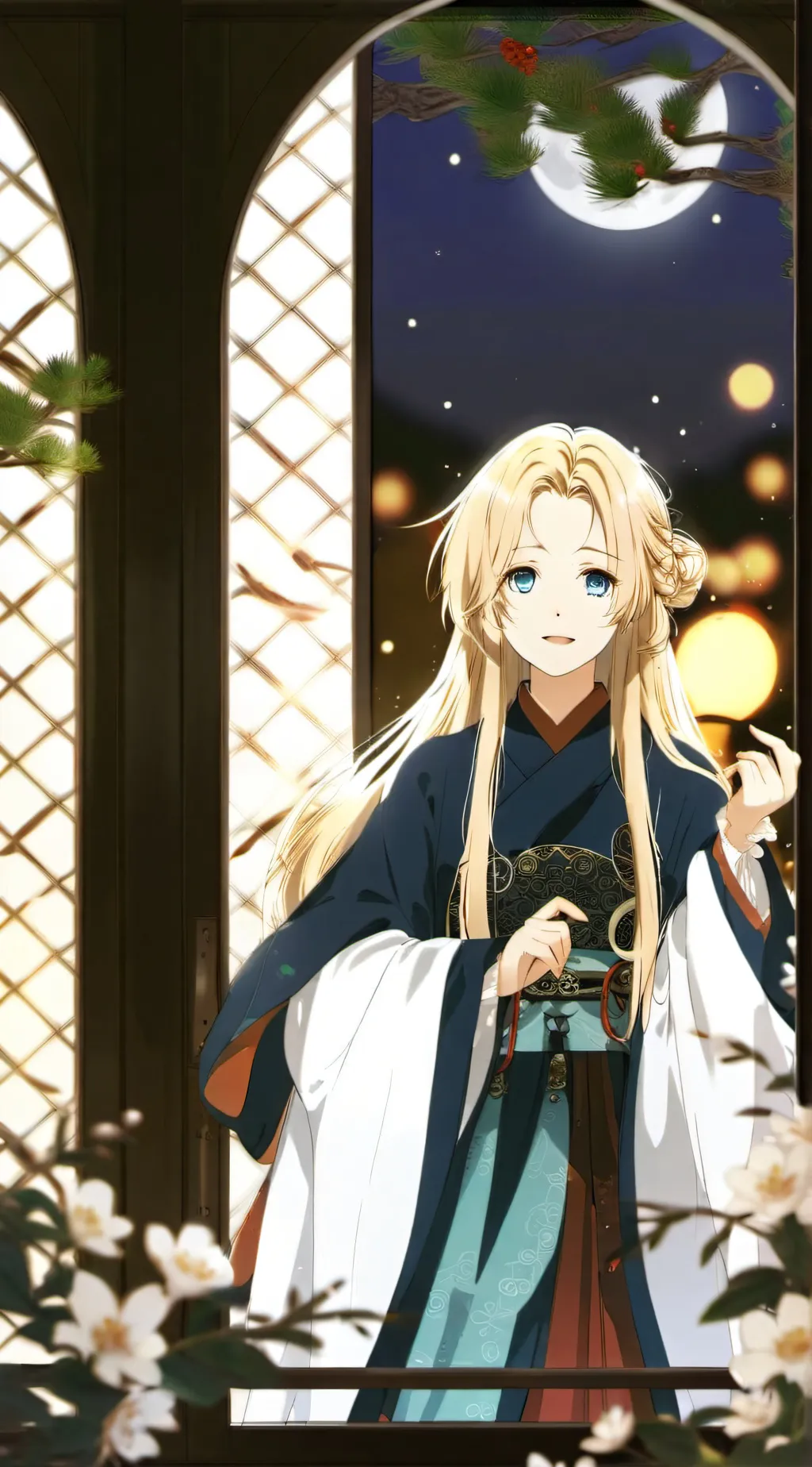 ai character: Kim Seo-ah  background