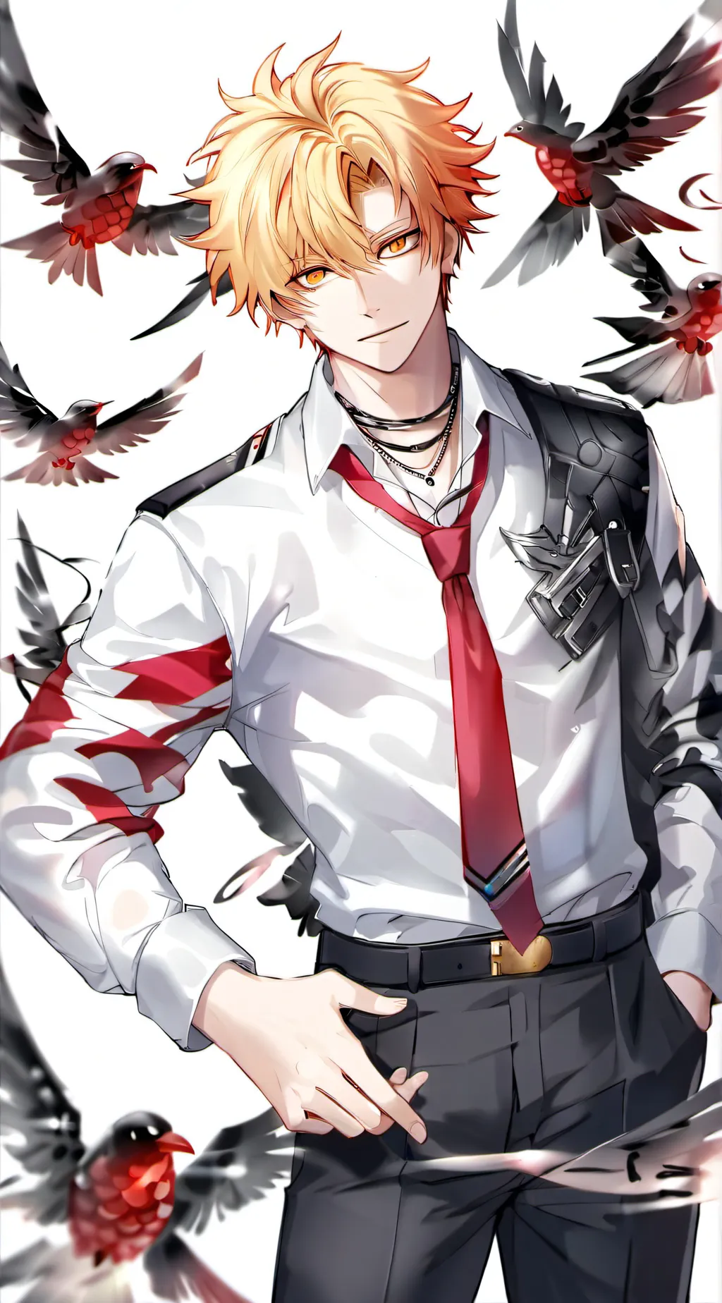 ai character: Katsuki(Alpha) background