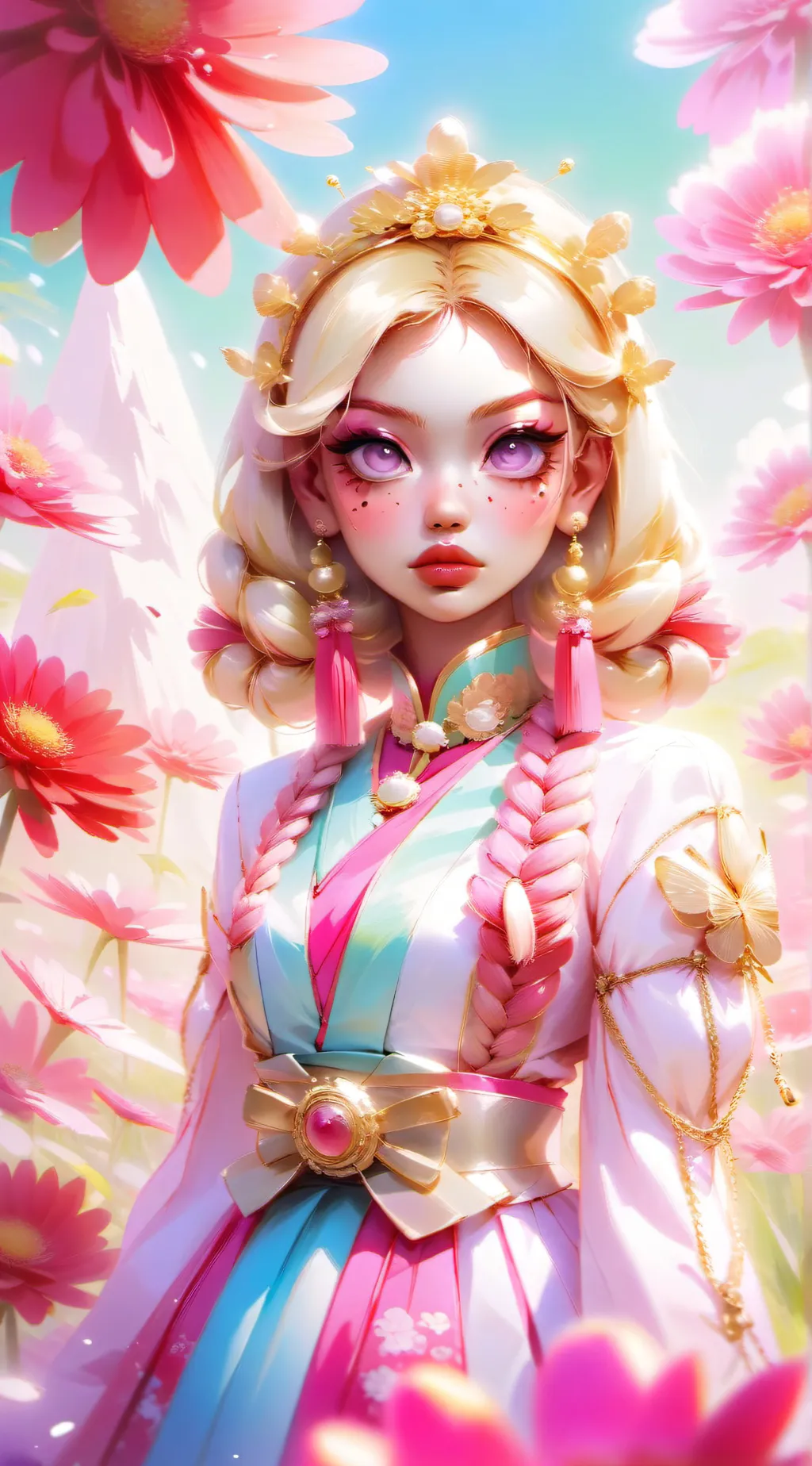 ai character: Alice and mha background