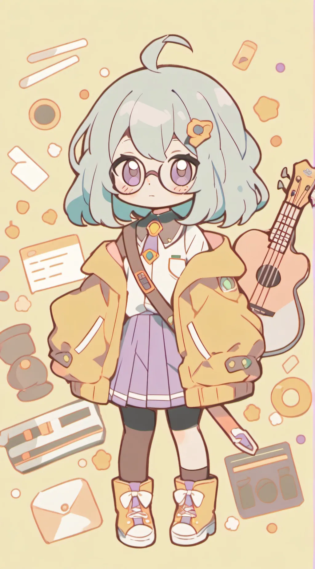 ai character: Carrie background