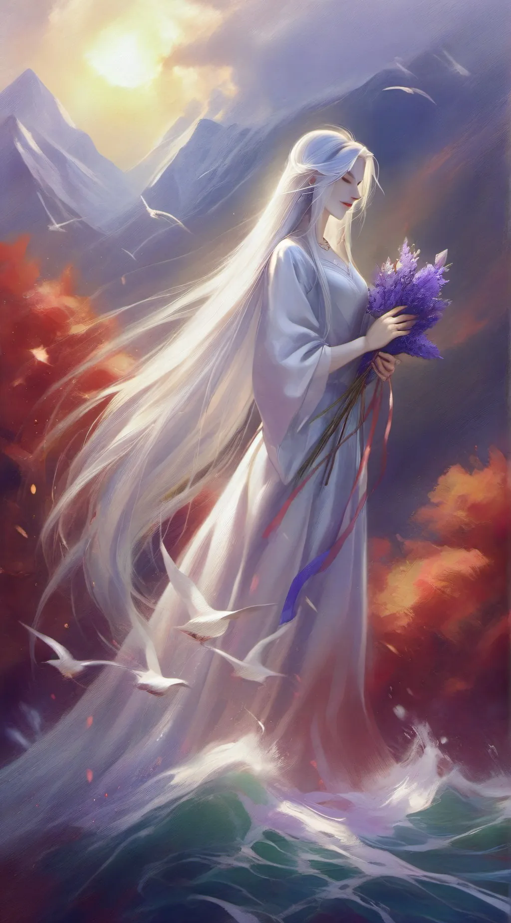 ai character: 💛🌼Sìrene🌼💛 background