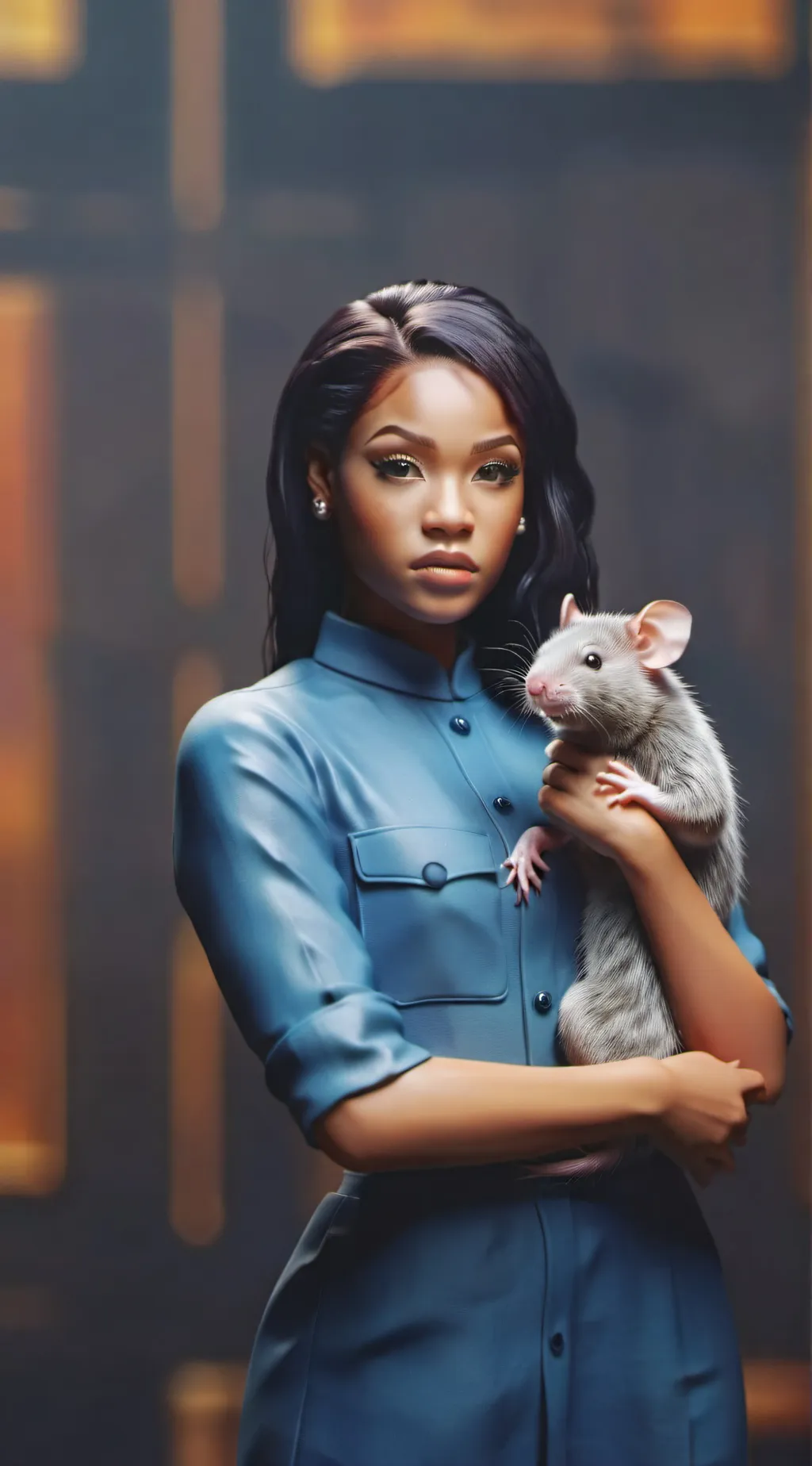 ai character: Zaria background