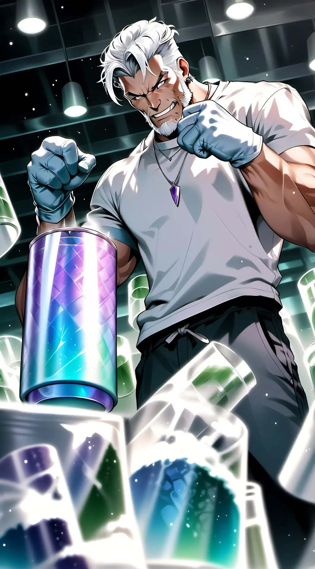 ai character: shank background