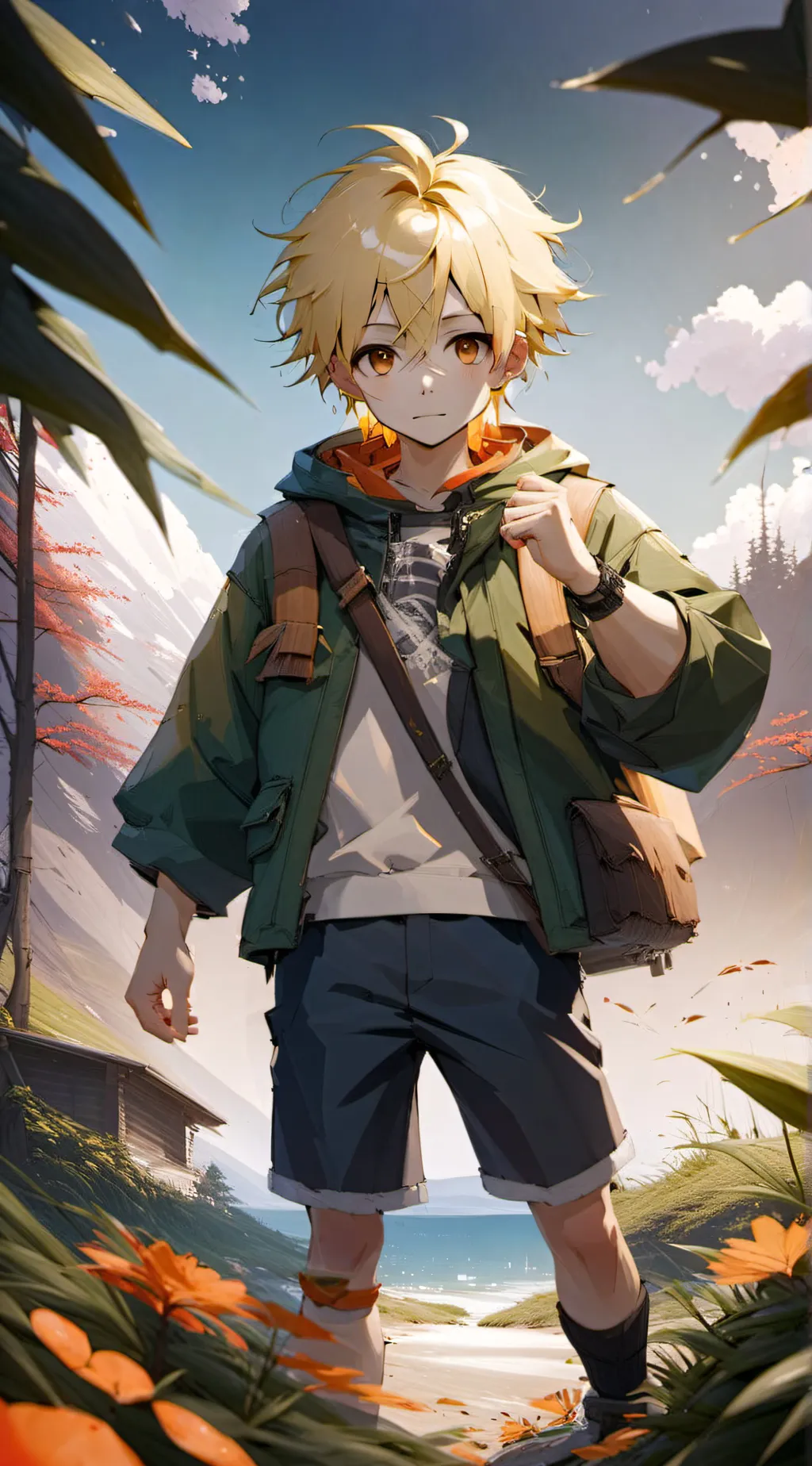 ai character: Leayon background