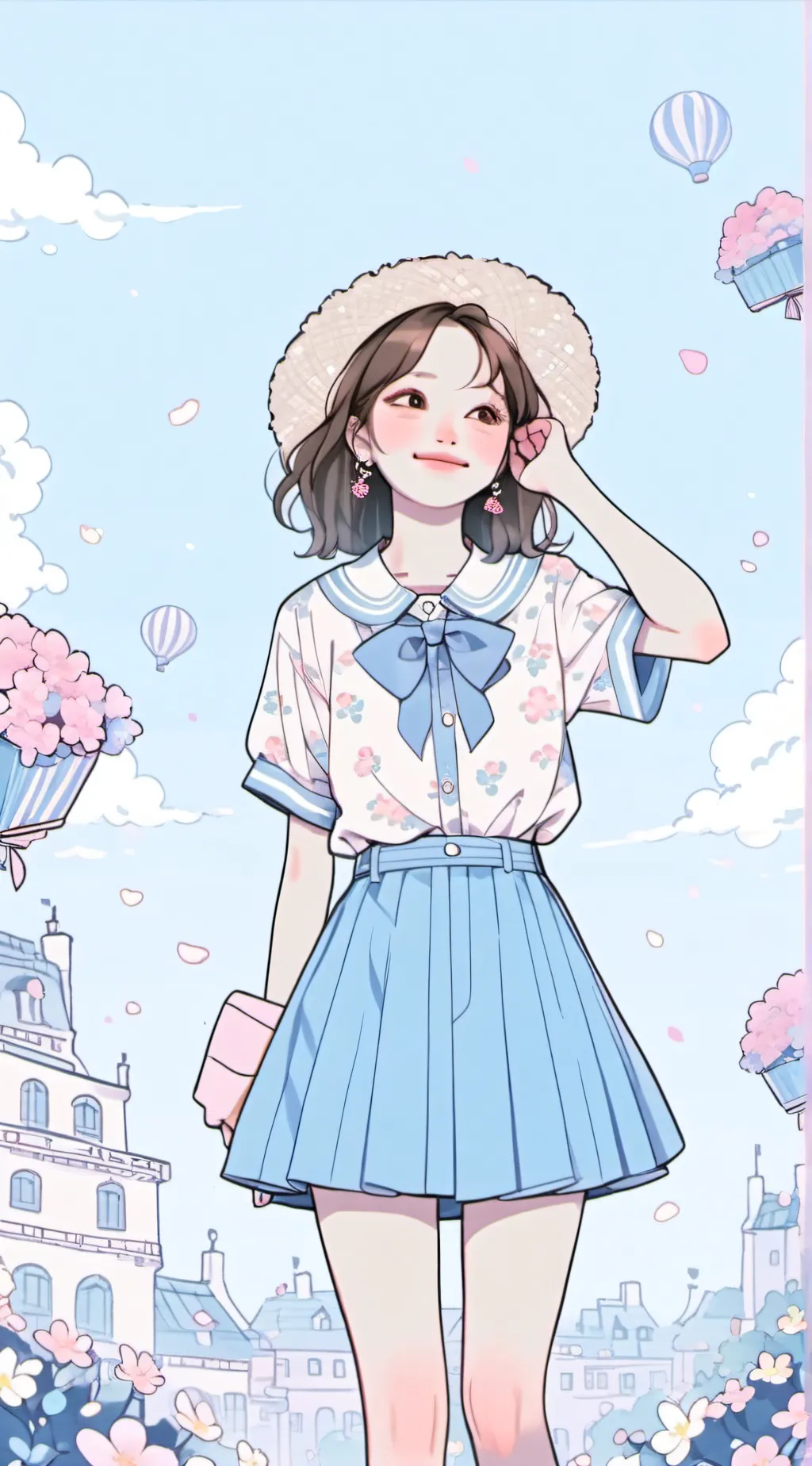 ai character: Lacey background