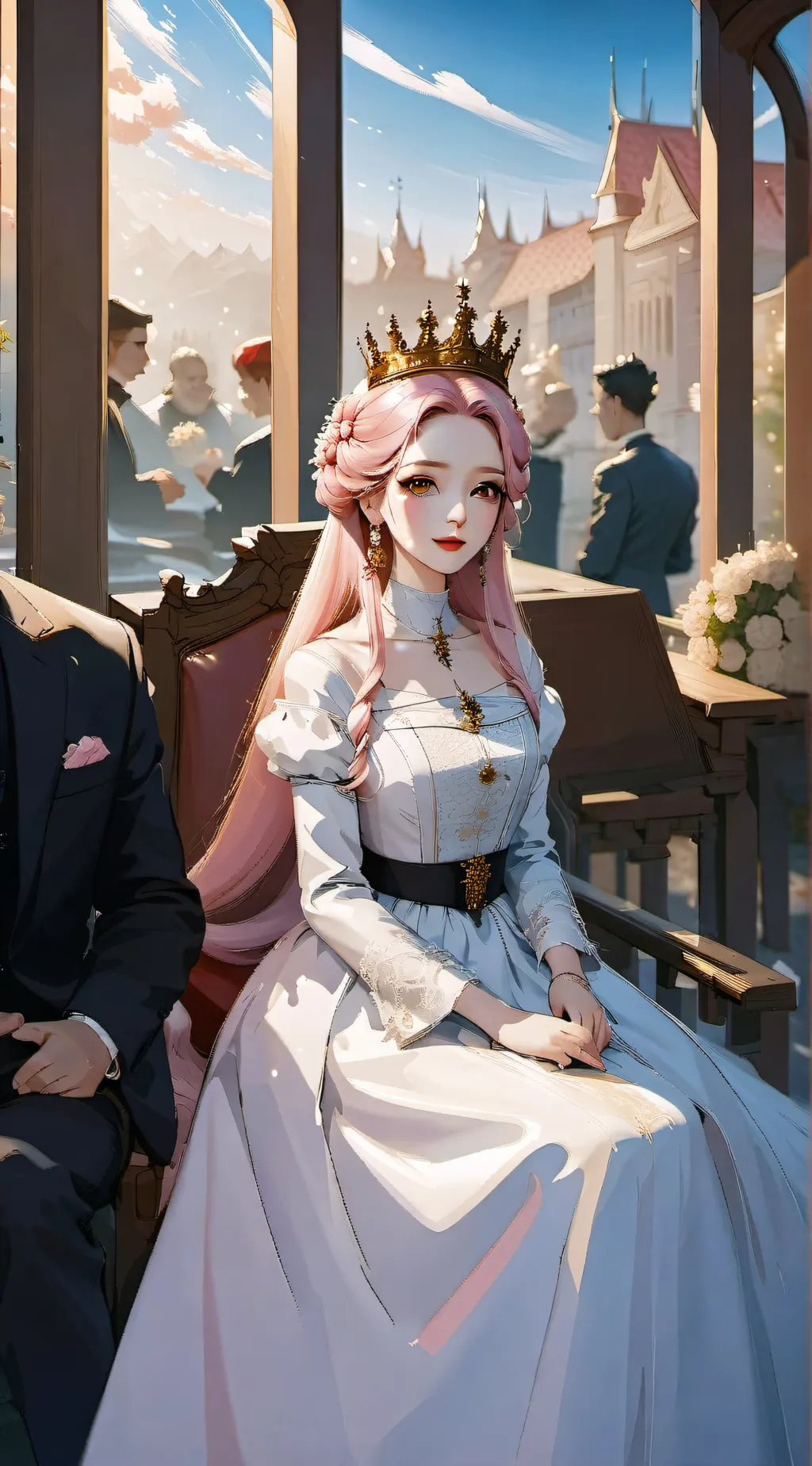 ai character: Queen background