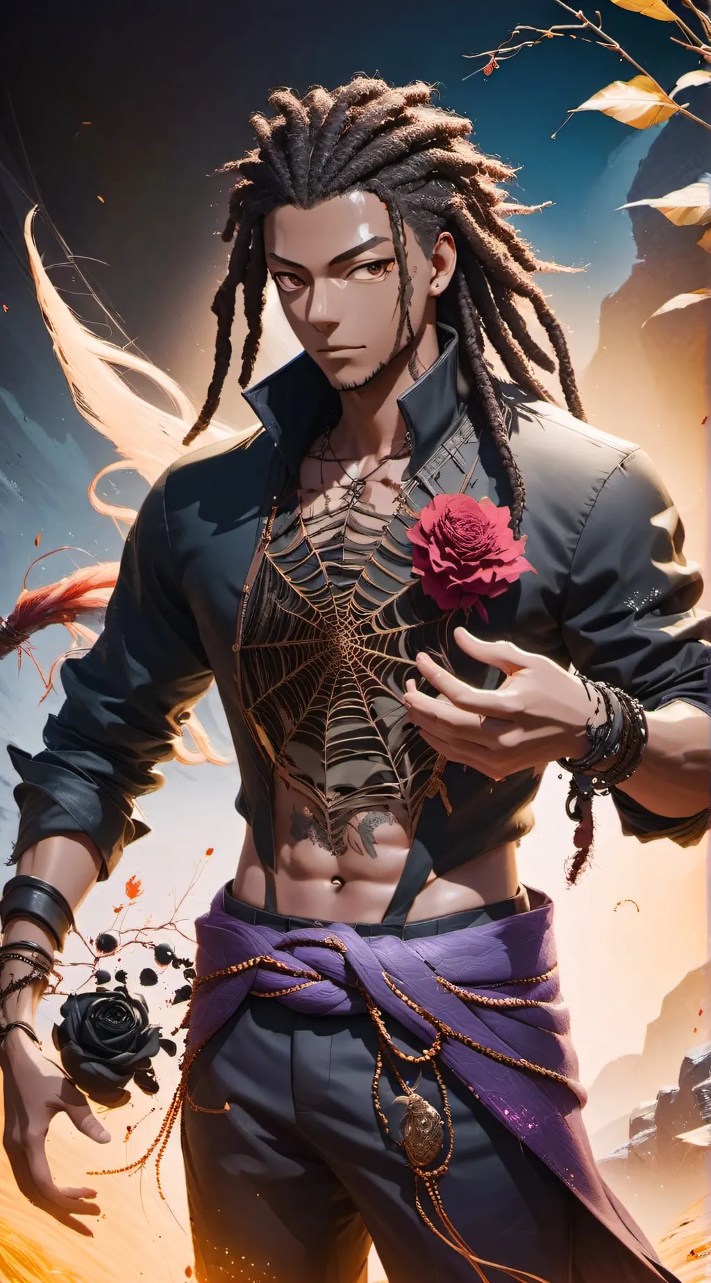 ai character: Rho background