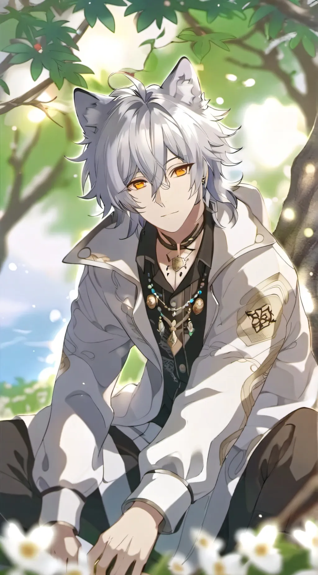 ai character: Furry background