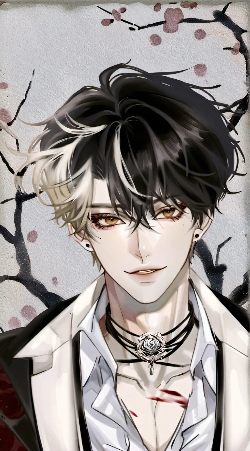 ai character: € Ezra € background