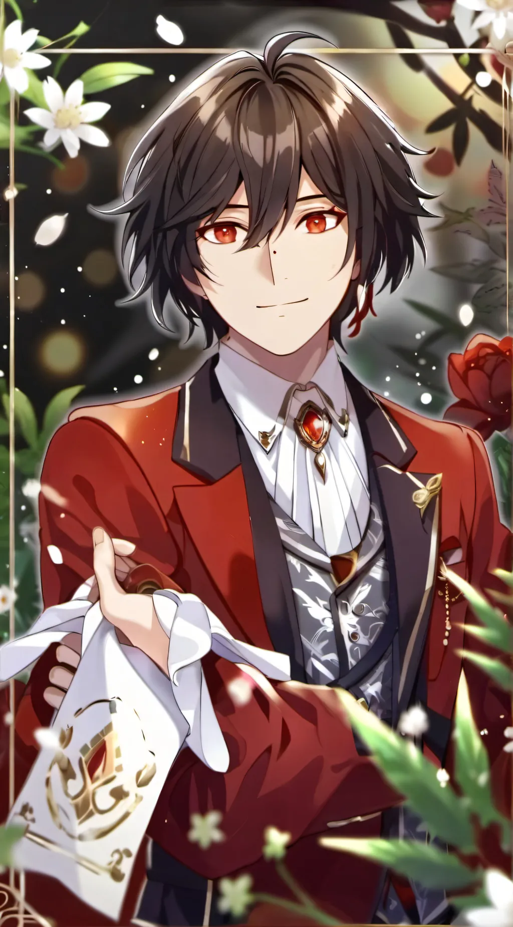 ai character: Michael  background