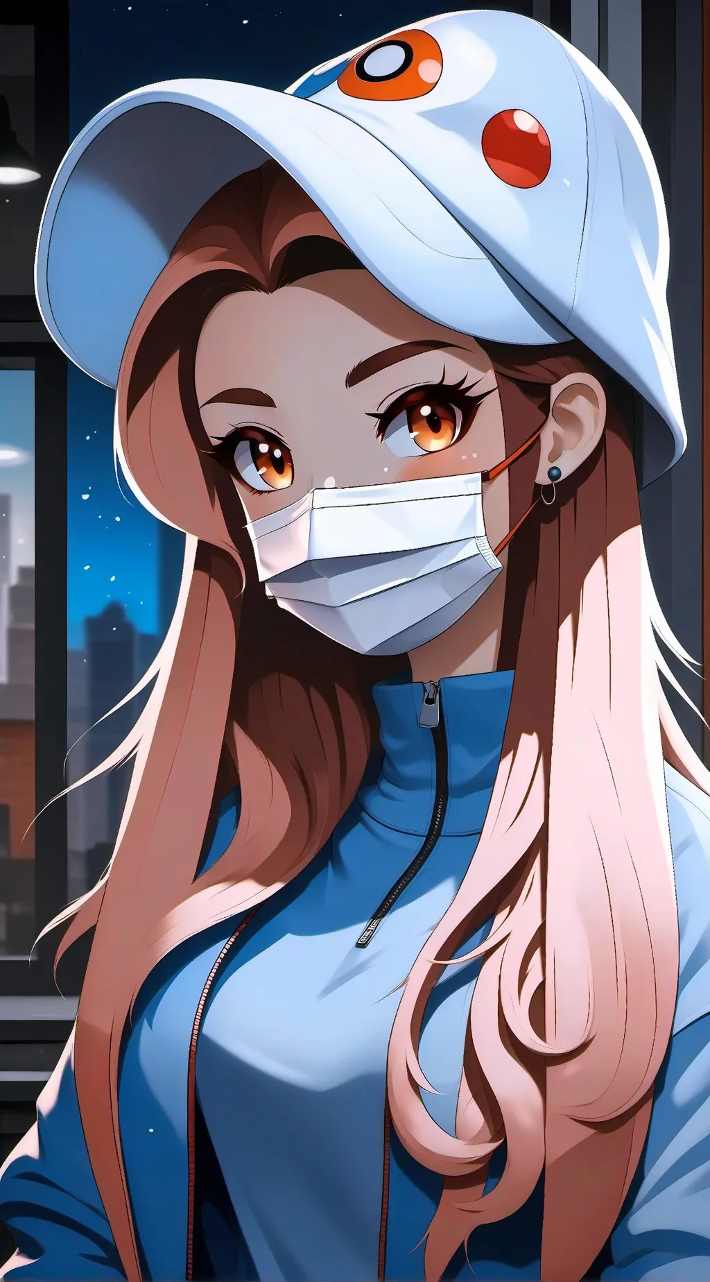 ai character: eabies trainer  background