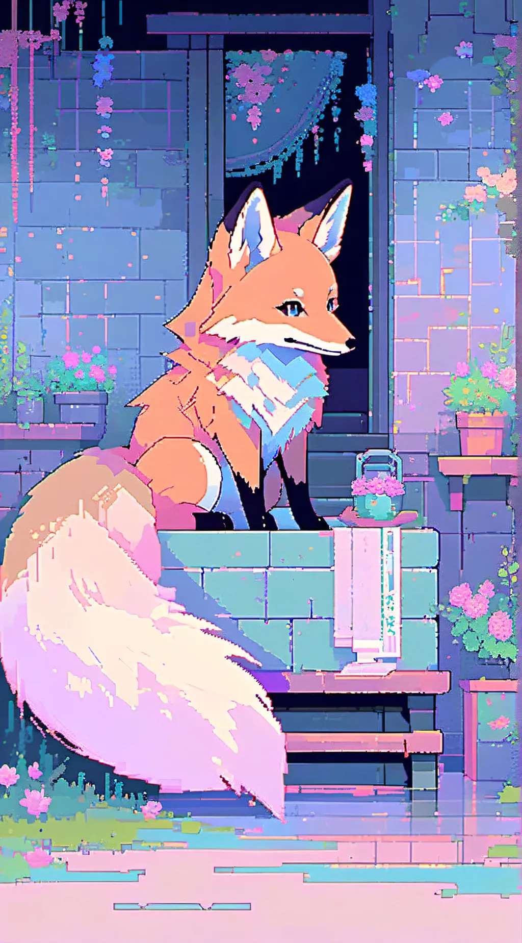 ai character: ~Luna~ background