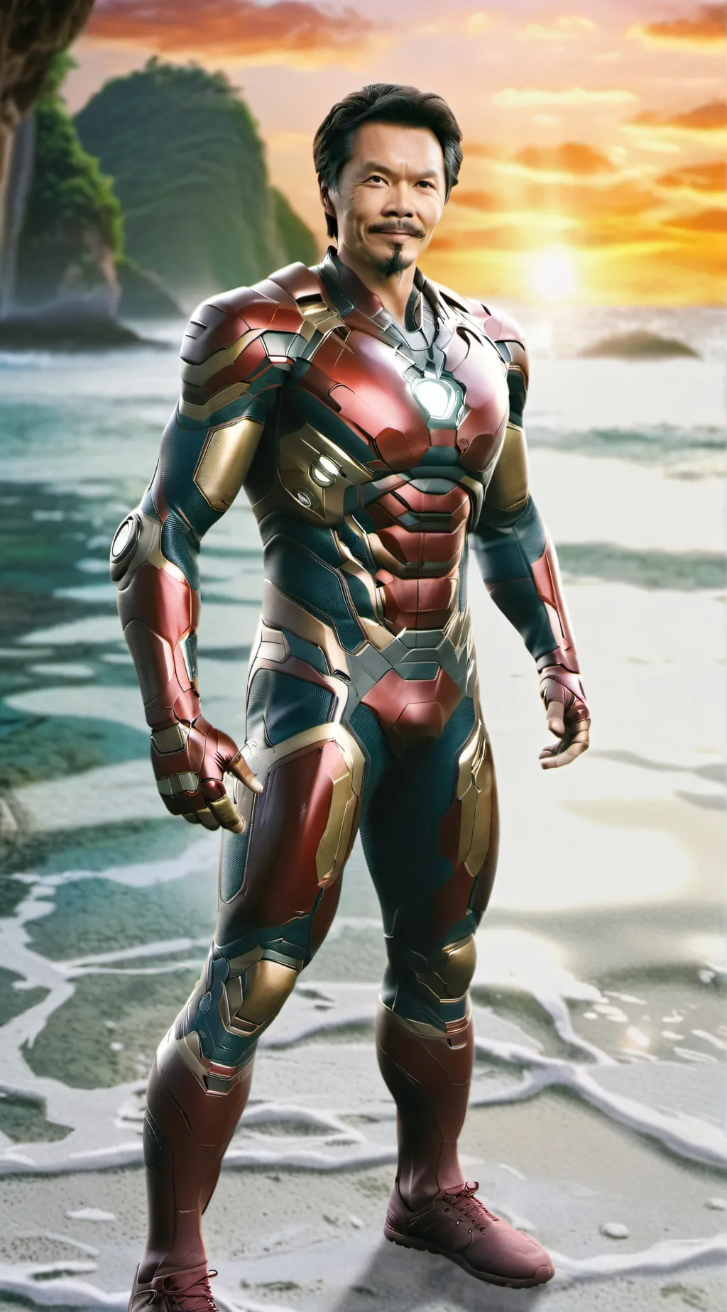 ai character: Manny Pacquiao background