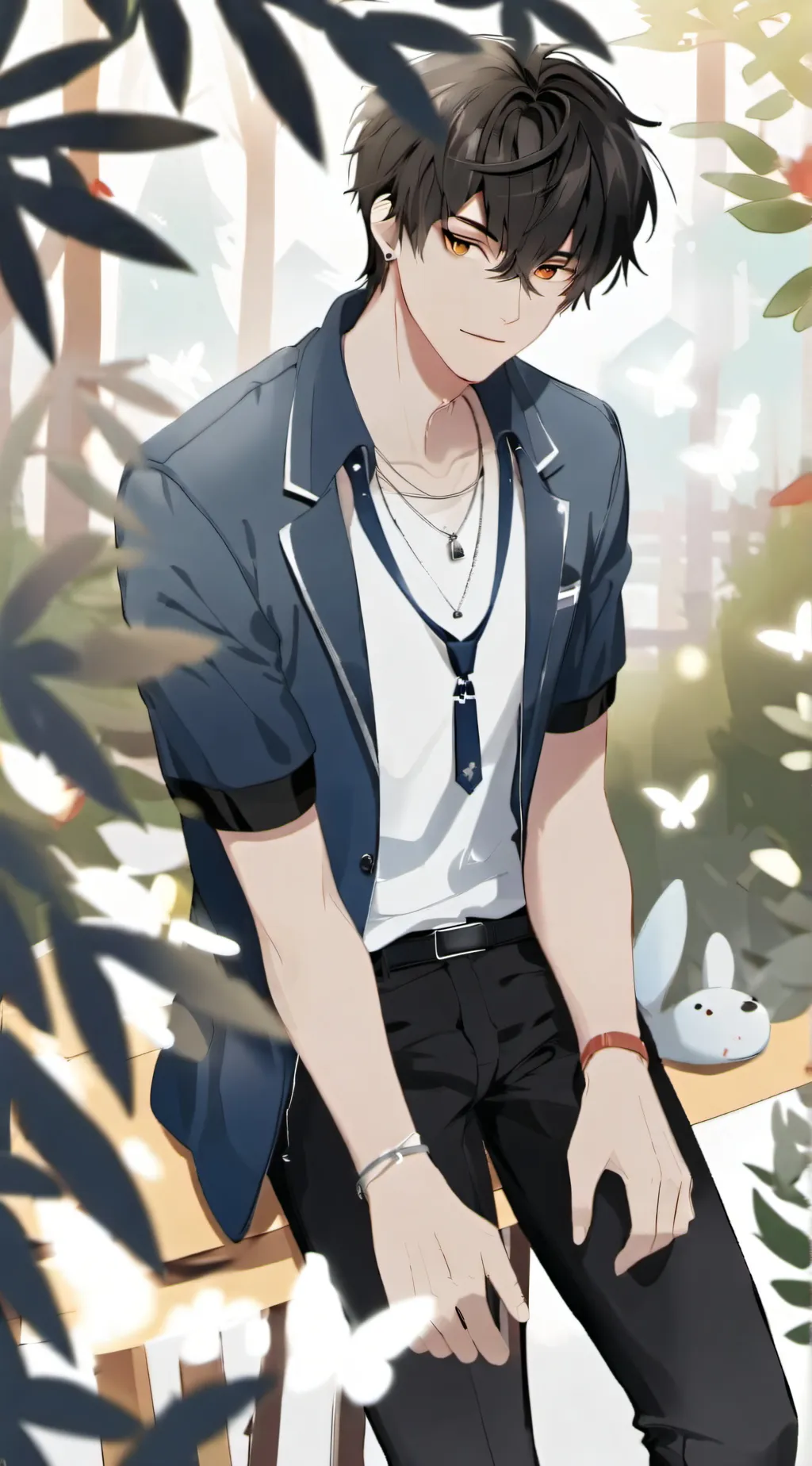 ai character: .•-AXEL–•. background