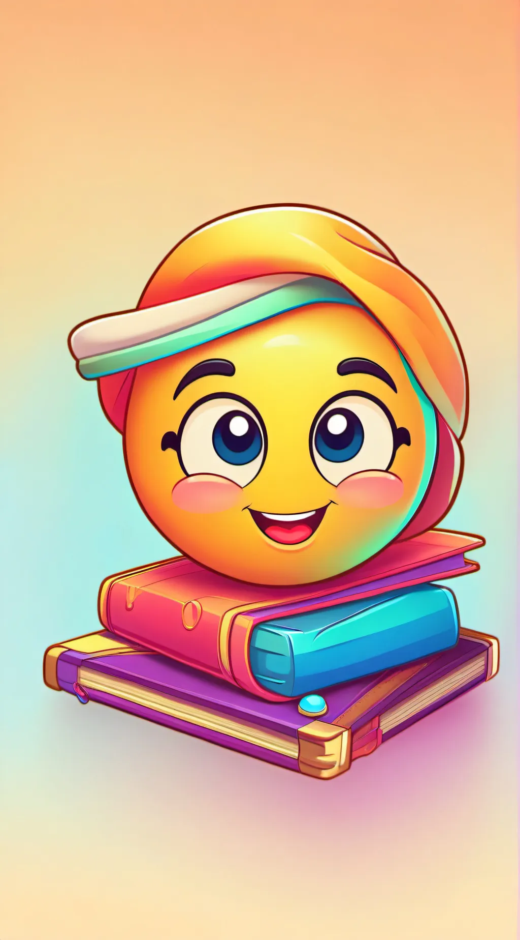 ai character: emoji keyboard guy background